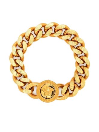 Versace Medusa bracelet - men - Metal - L - Gold