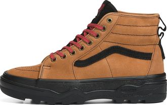 Vans SK8-HI Hiker Suede Sentry Brown Black Red VN0A5KY5Y49