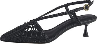 Studio Amelia Nexus 50 Hak - Dames - Pumps - Zwart - 38 EU - Leer - Schoenen