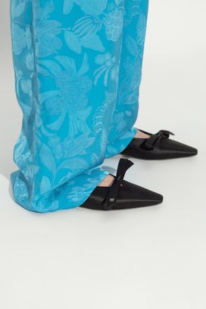 Balenciaga Shoes With A Bow, Womens, Black