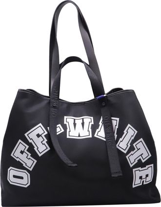 Off-white Large Classic Day Off Tote Bag in Black Nylon