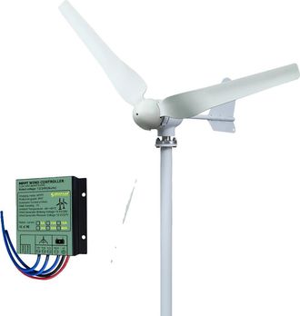 OEM Generador De Turbina E&oacute;lica, 4000 W De Potencia, Dise&ntilde;o De Eje Horizontal, Con Controlador Gratuito - A, 4000 W - B, 12 V