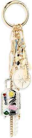 Chelsea28 Travel Cluster Bag Charm in Blue Multi- Gold at Nordstrom