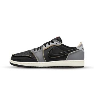 Nike Jordan 1 Low OG EX - unisex - Sport - Zwart - Maat: 37 1/2 EU Leer
