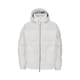 Casablanca Down jacket with jacquard monogram detail Man S
