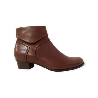 Regarde le ciel Womens Glove Lace Up Bootie In Noce