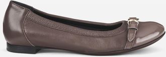 AGL Monika Cap Toe Ballet Flat in Earth Brown at Nordstrom, Size 37.5