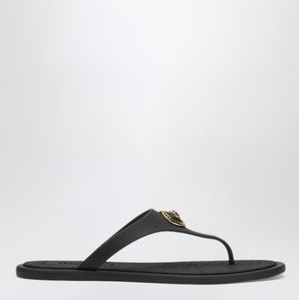 Versace Sandali Alia neri in gomma