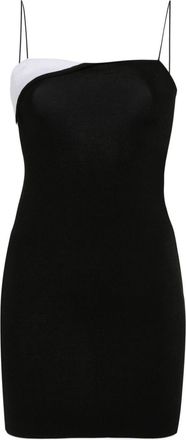 Jacquemus La Mini Robe Aro mini dress - women - Viscose/Polyester - 34 - Black