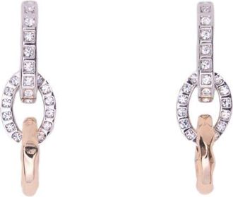 Maje Link earrings in Golden /Silver at Nordstrom