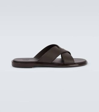Ermenegildo Zegna Leather sandals