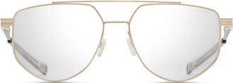 Dita Eyewear Lsa-145 Eyeglasses - Heren - Brillen - Geel - 58 MM - Nylon - Accessoires