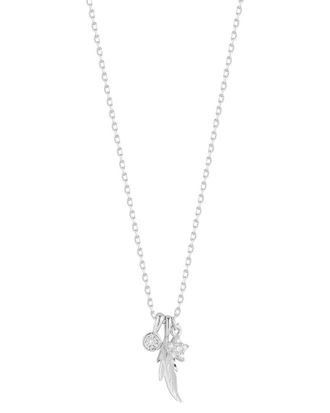 Glaze Jewelry Silver Cz Necklace