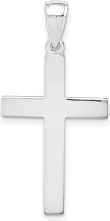 Diamond2Deal 10k Gold Polished Cross Pendant