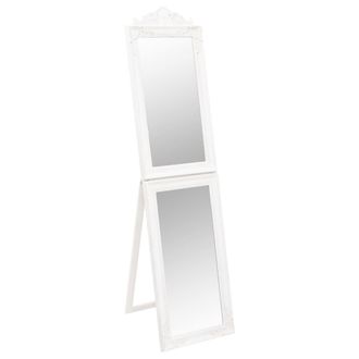 vidaXL Espejo De Pie Blanco 45x180 Cm Vidaxl