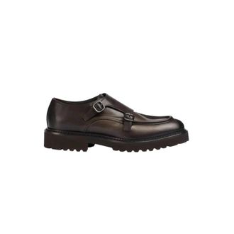 Doucal's scarpe basse poliestere - Heren - Nette schoenen - Bruin - 44 EU - Leer - Schoenen