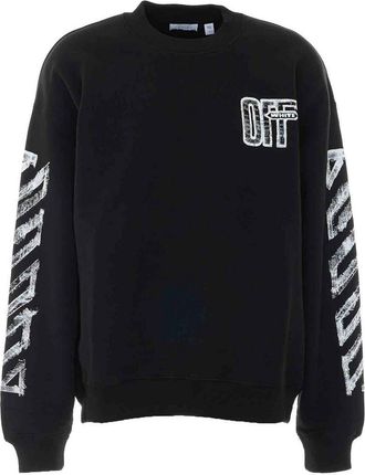 Off-white Off white black motion arrow skate hoodie