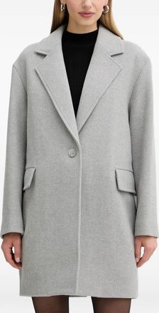 BOSS Cappotto Calesara con bottoni - Grigio