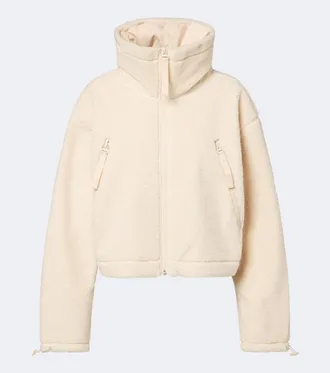 adidas by Stella McCartney Hooded teddy jacket