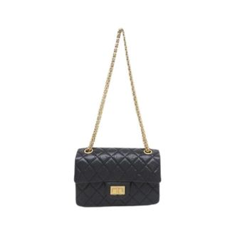 Chanel Pre-owned Calf Shoulder Bag - Dames - Pre-owned - Zwart - Maat: ONE Size Leer