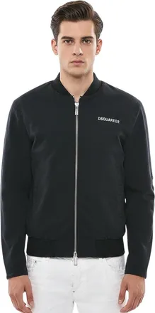 Dsquared2 Black Band Collar Jacket