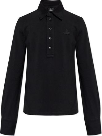 Vivienne Westwood Classic Polo - Heren - Polos - Zwart - M - Katoen - Tops