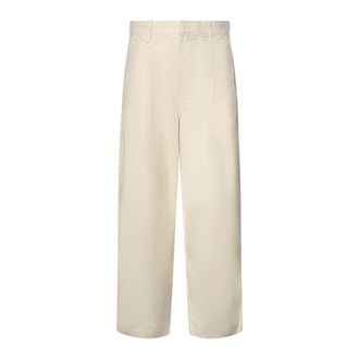 Dr&ocirc;le de Monsieur Straight Trousers, male, White, Size: XL Pantalon Ballon