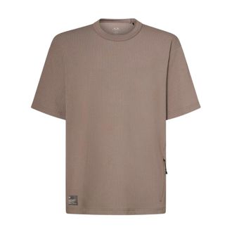 Oakley T-Shirts, male, Gray, Size: L FGL Static Tee 5.0