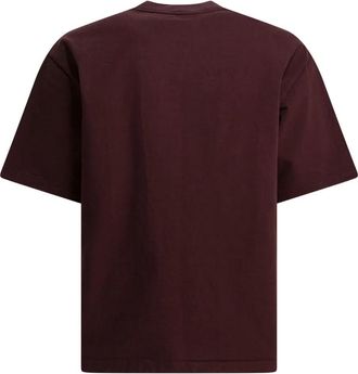 Auralee crew-neck T-shirt - men - Cotton - 4 - Brown