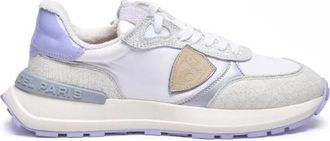 Philippe Model Stijlvolle Sneakers met Rubberen Zool - Dames - Sneakers - Veelkleurig - 39 EU - Leer - Schoenen