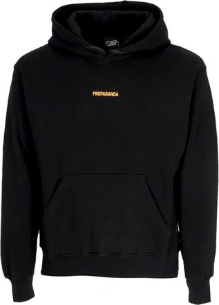 PROPAGANDA Ribs Hood Sweatshirt - Heren - Hoodies - Zwart - XS - Katoen - Hoodies & sweatvesten