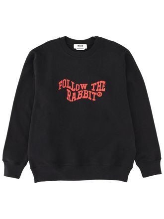 Msgm Follow The Rabbit-Sweatshirt