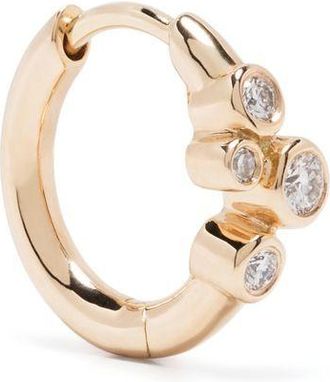 Maria Black Orecchino Elena Huggie 8 in oro giallo 14kt