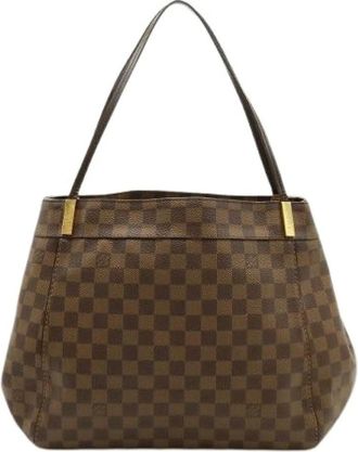Louis Vuitton Pre-owned Shoulder Bags, female, Brown, Size: ONE SIZE Pre-owned Canvas Shoulder Bag