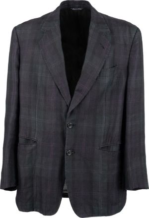 Gianfranco Ferre Gianfranco Ferr&eacute; geruite blazer - jaren 00