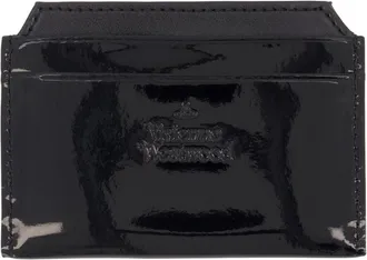 Vivienne Westwood Womens Card Holder - Vivienne Westwood Synthetic Black Accessories Card-Holder