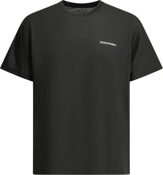 Montbell Wickron T Zero Point - Heren - T-shirts - Zwart - L - Polyester - Tops