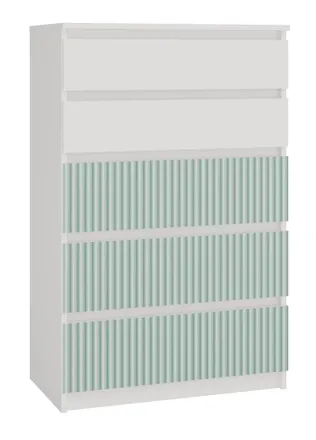 OEM C&oacute;moda Para Habitaci&oacute;n Infantil - Blanco/menta - &iexcl;dise&ntilde;o Moderno, Espaciosa Y Funcional