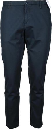 AT.P. CO Katoen Elastaan Broek - Heren - Chinos - Blauw - S - Katoen - Broeken