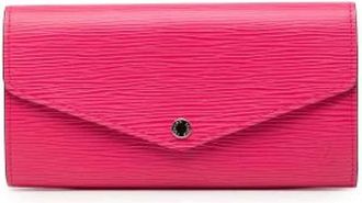 Louis Vuitton Pre-owned Long Wallet - Dames - Vintage Accessoires - Roze - ONE Size - Leer - Vintage