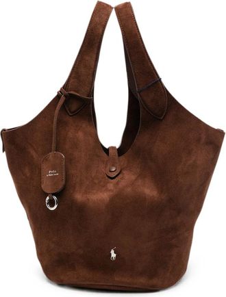Ralph Lauren Play Suede Tote Bag