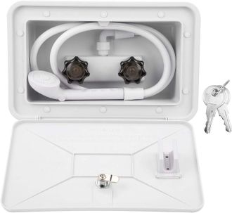 OEM Caja De Ducha Exterior Para Autocaravanas, Kit De Lavado Con Cerradura Para Caja De Ducha Exterior, Accesorios Para Autocaravanas Y Barcos