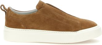 Kiton Mens Suede Sneakers