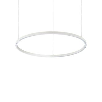 Netlighting ORACLE Slim DALI Dimmable Round 70cm Integrated LED Pendant Ceiling Light White 3000K