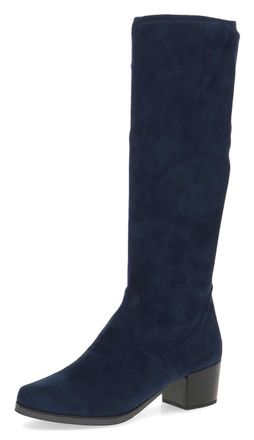 Caprice Blockabsatz, Schlupfstiefel mit Stretch-XS-Schaft in schmaler Form