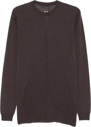 Rick Owens Wool Crew Neck Sweater