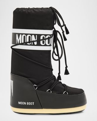 Moon Boot Icon Nylon Knee-High Snow Boots