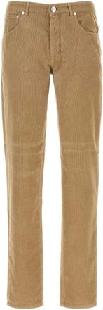 Brunello Cucinelli Corduroy Trousers - male - Brunello Cucinelli - Straight Trousers - Brown - XL - Trousers