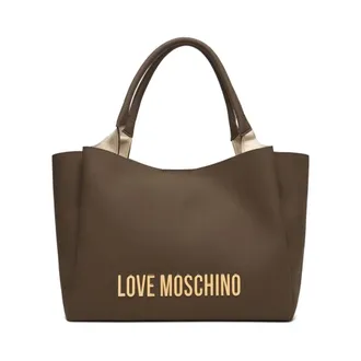 Love Moschino Tote Bags, female, Brown, Size: ONE SIZE Love Moschino Bags