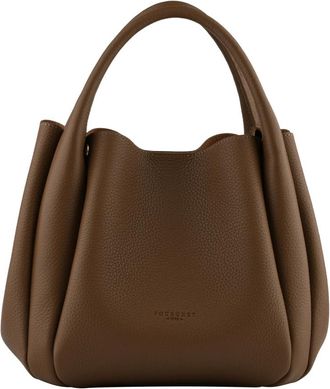 Pourchet Citrouille Grote Tas - Dames - Handtassen - Beige - ONE Size - Leer - Tassen